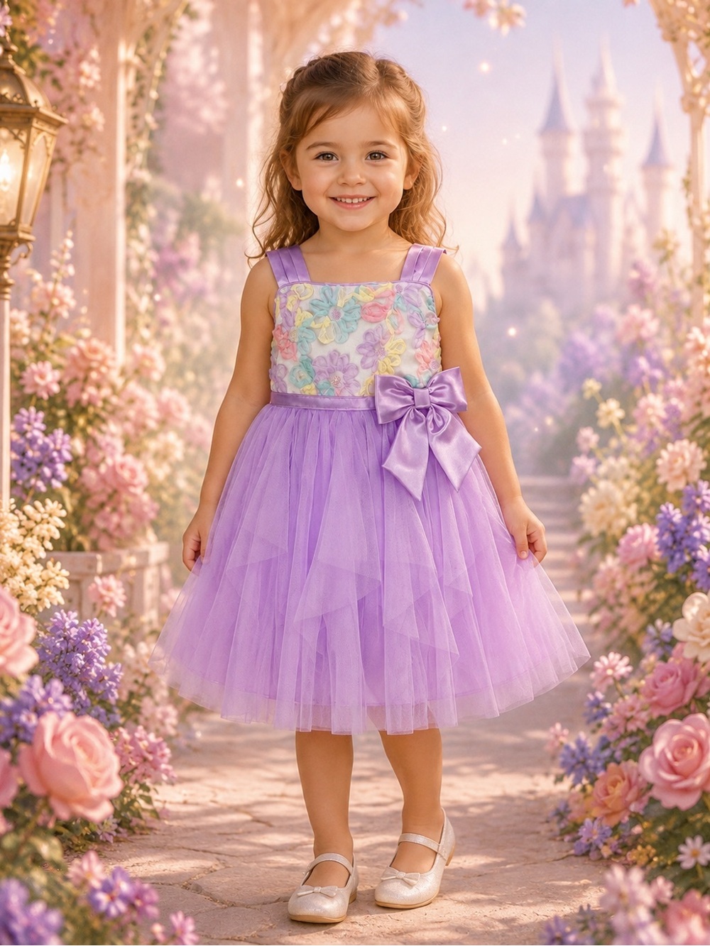 Beautiful Jona Michelle girls size 3T special occasion dress in EUC